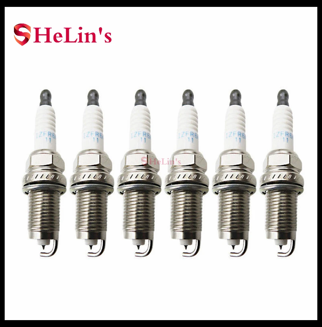 6 шт./лот IZFR6K 11 IZFR6K11 9807B-5617W 9807B5617W 6994 IRIDIUM свечей зажигания для Honda Accord 2003-2007 Civic Acura RL TL CL