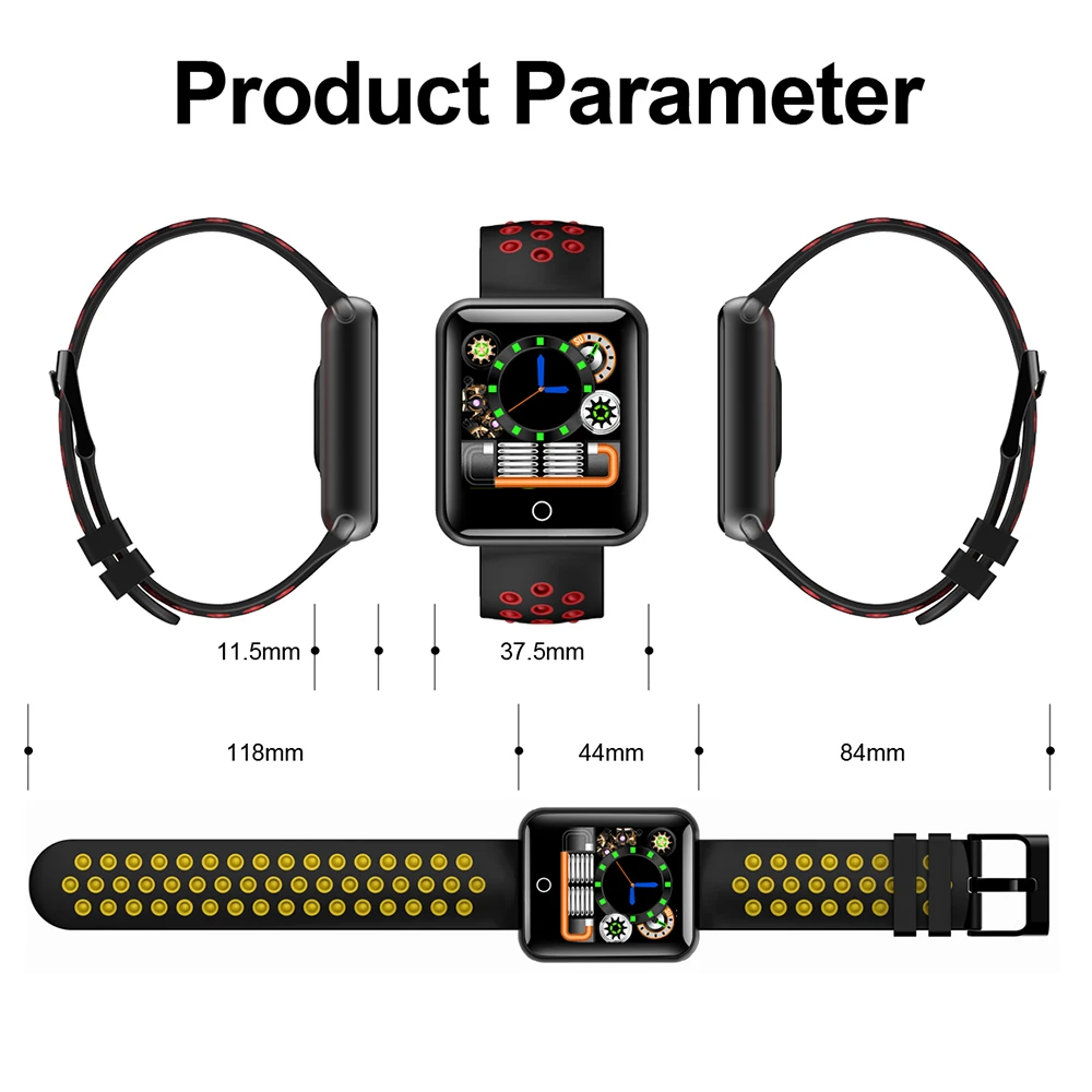 TimeOwner Smart Band Шагомер монитор сердечного ритма браслет Фитнес трекер умный Браслет