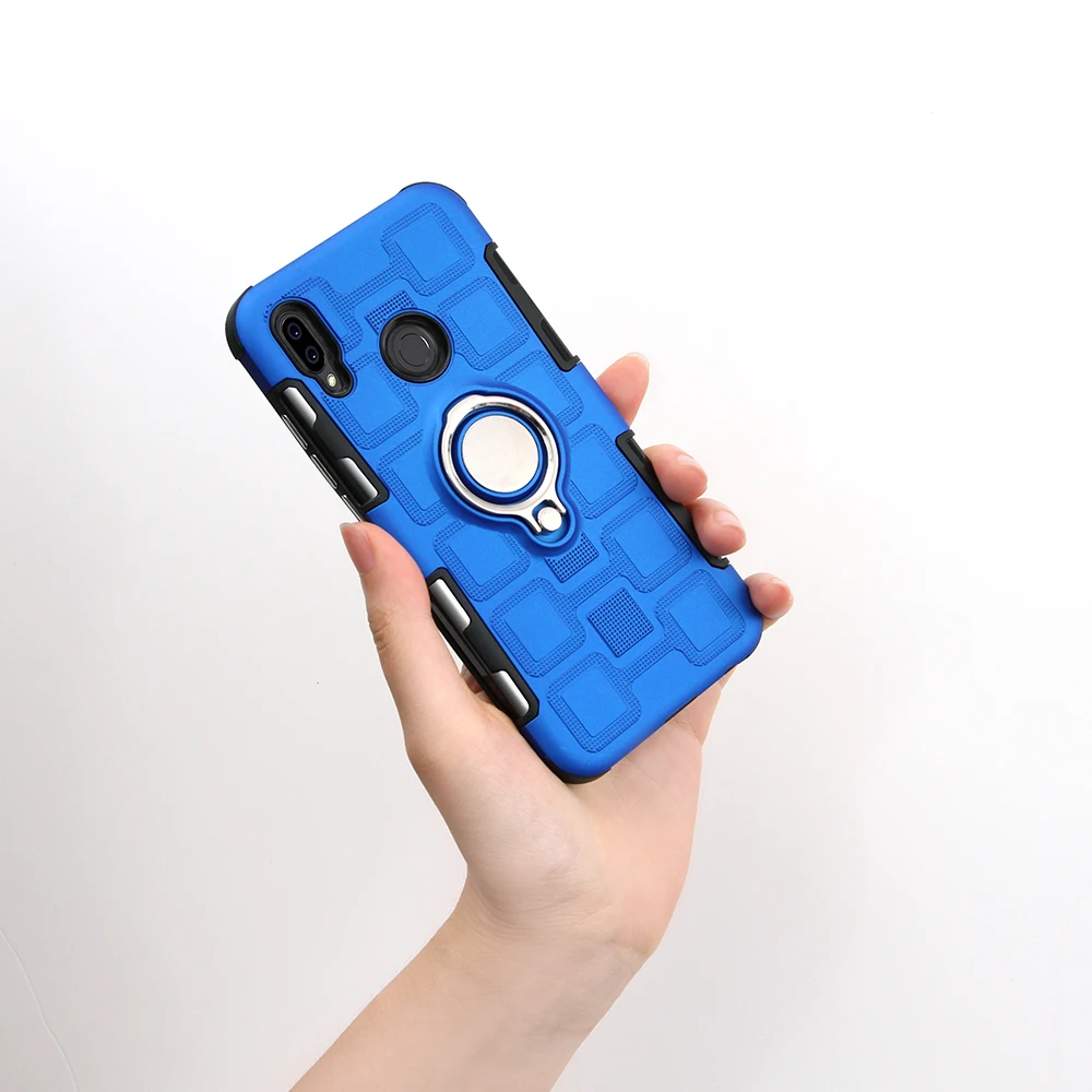Защитный чехол для Huawei P20 Mate 10 Lite Pro телефона жесткий с подставкой Huawa Y9 Y7 Y6 2018