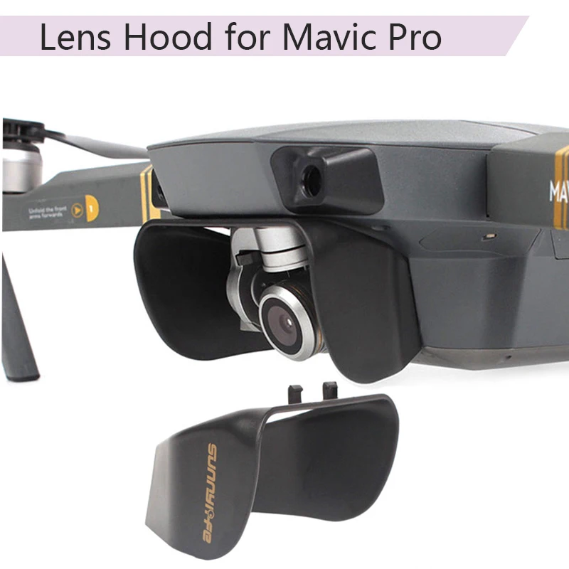 DJI Mavic Pro бленда для объектива камеры солнцезащитный козырек Platinum Snow Drone камера Gimbal