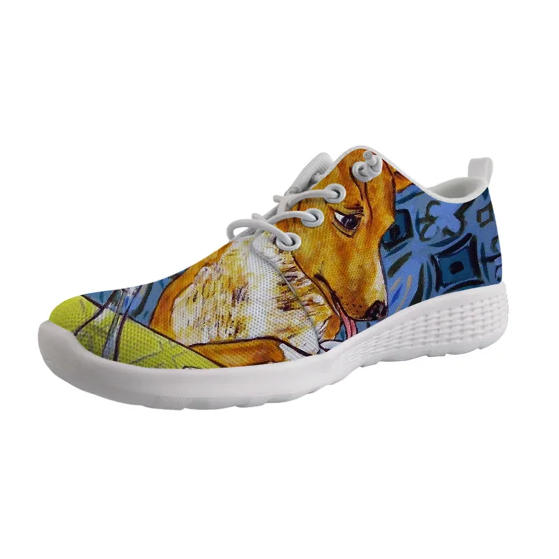 Модная обувь на резиновой подошве для начинающих Прогулочная Женские кроссовки