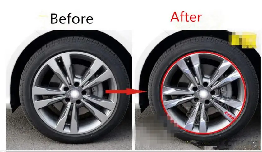 8 Meter/Roll Car Wheel Protection Sticker cover for Chery TIGGO A3 A5 ARRIZO 7 BONUS 3 M11 SEDAN HATCHBACK INDIS accessories | Автомобили