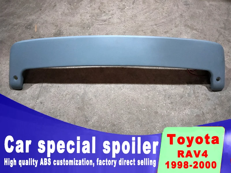 Для Toyota RAV4 1995-2000 пробивная установка высокого качества ABS сложенный спойлер автомобильный DIY краски аксессуары спойлеры