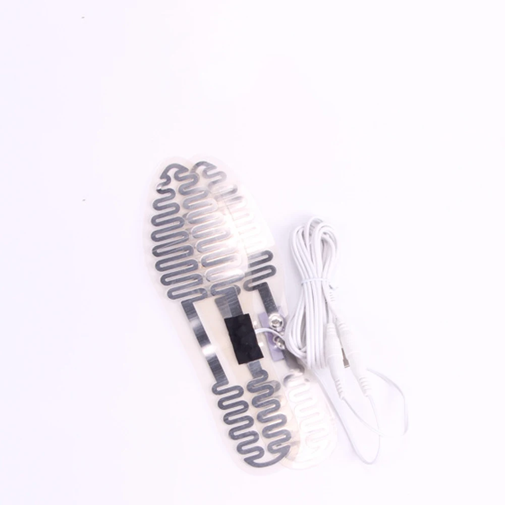 1 парные стельки электрическая грелка для ног ботинки лыжные USB зимняя обувь