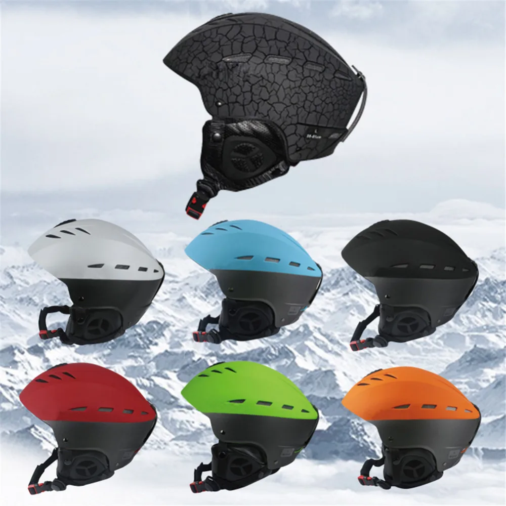 Уличные спортивные ультралегкие лыжные Helme полузакрытые лыжные велосипедные шлемы цельные формованные спортивные очки лыжный шлем