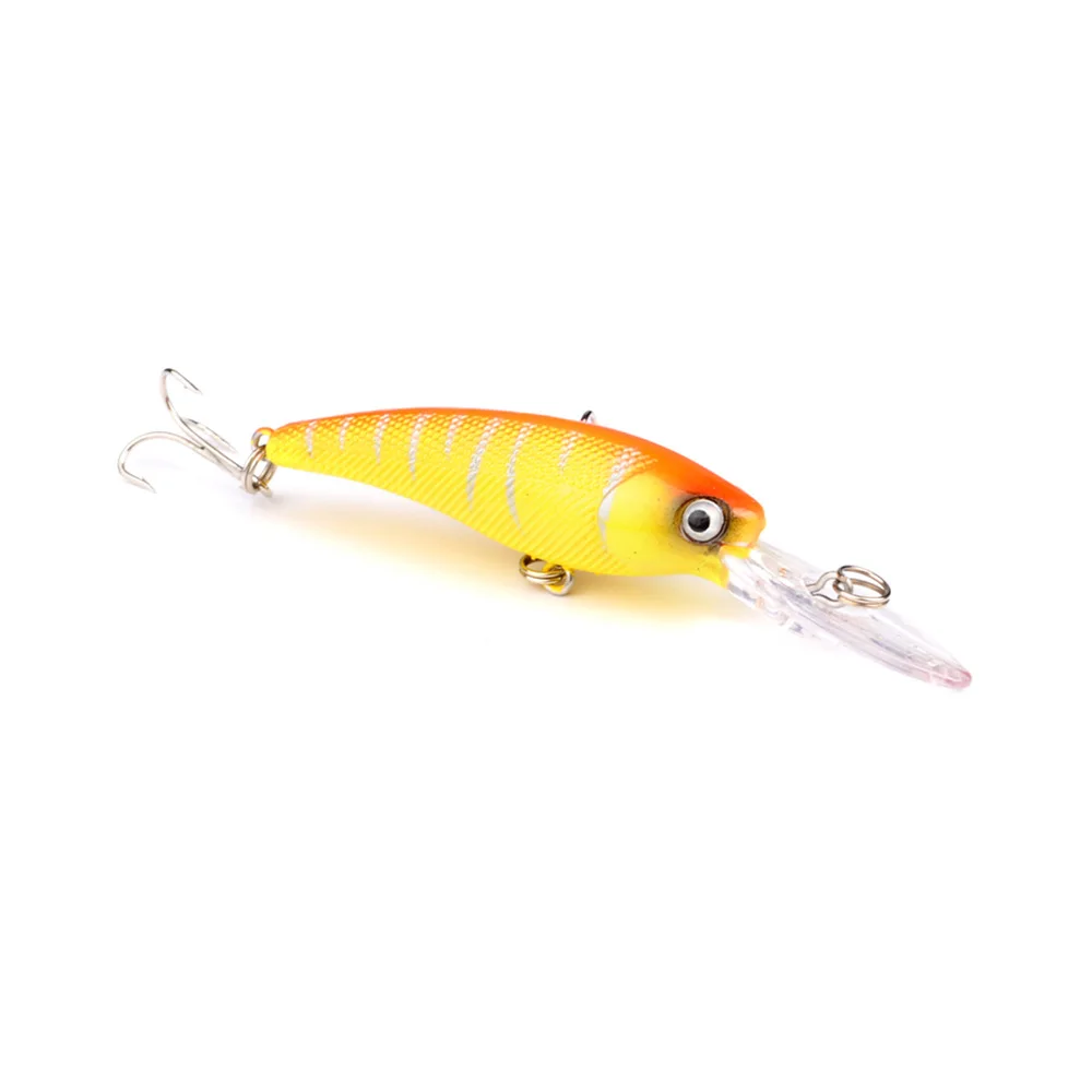 

3pcs Random Color 9cm 8g Minnow Fishing Lures Wobblers Crankbait Hard Artificial Bait Trout Pink Lures