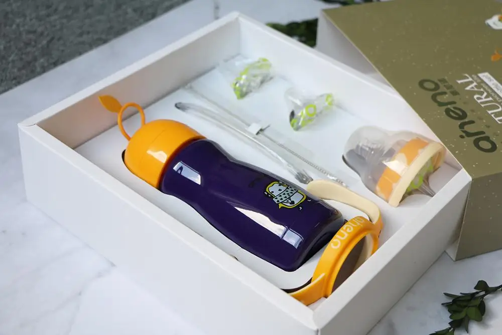 Двухслойная из нержавеющей стали теплоизолирующая бутылка для молока или прямая