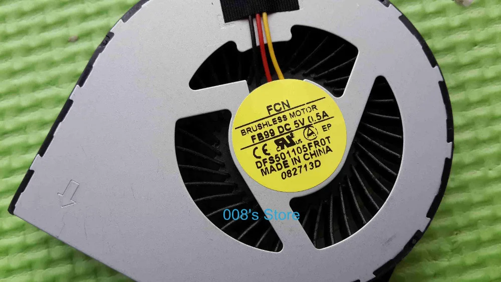Новый ноутбук Процессор охлаждающий вентилятор Cooler для Toshiba C850 C855 C870 C875 L850 L850D L870