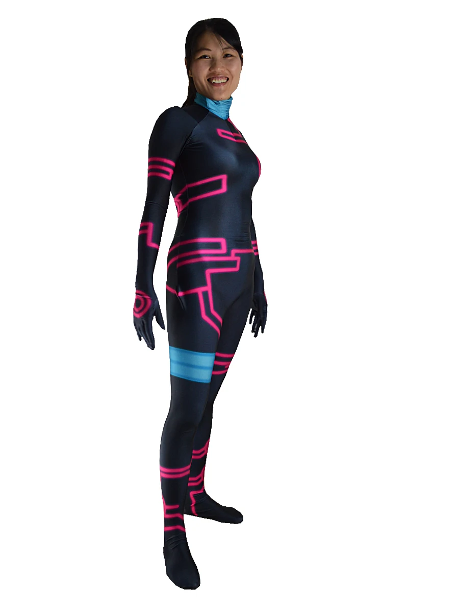 Новинка 2016 Женский костюм супергероя с 3D принтом косплей игра для всей полноты