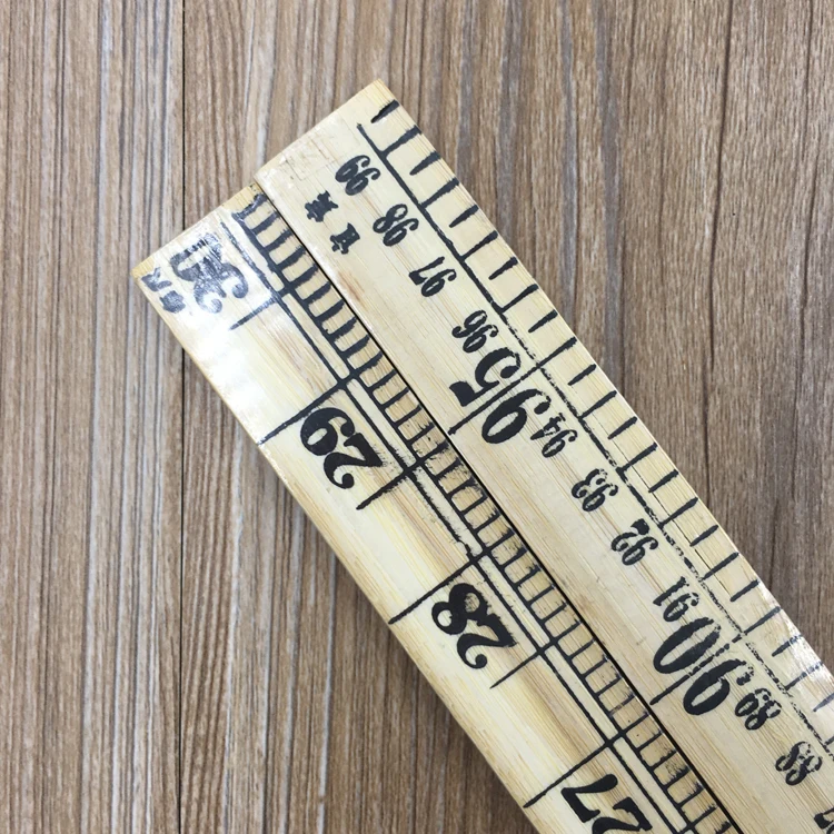 Westcott DIY деревянная бамбуковая палочка 35 5 см линейка металлические концы сушеный