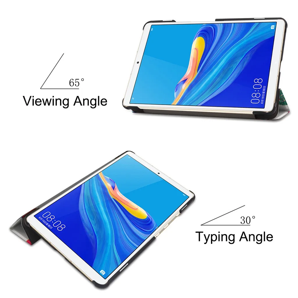 Чехол подставка из искусственной кожи для планшета Huawei M6 8 4 дюйма тонкий защитный