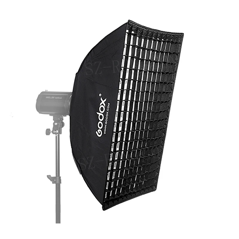 Godox FW60 * 90 60*90 см 23 6 дюйма x 35 4 полоса Beehive Honeycomb софтбокс с решеткой креплением Bowens |