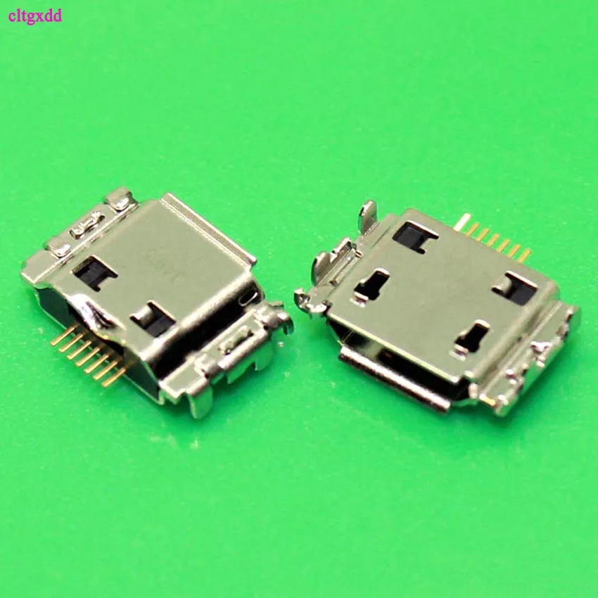 clgxdd 10pcs Micro USB Jack Connector Female 7 pin Charging Socket For samsung I9000 S8000 S5630C S5620 S5660 I8910 I9003 I9008 |