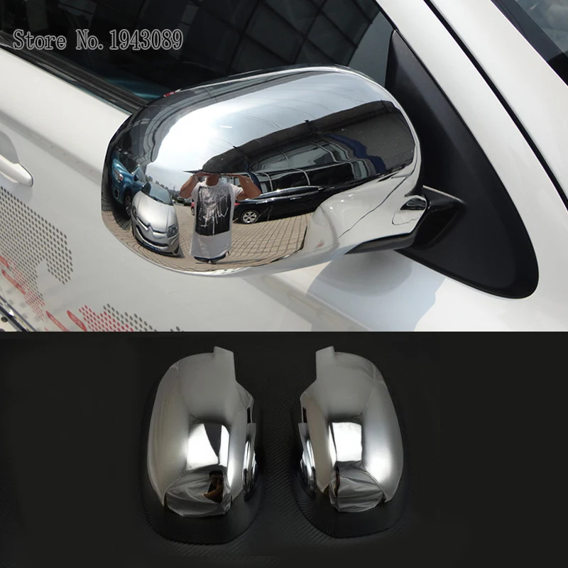 Подходит для Mitsubishi Outlander 2013 2019 ABS хромирование задняя часть автомобиля вид