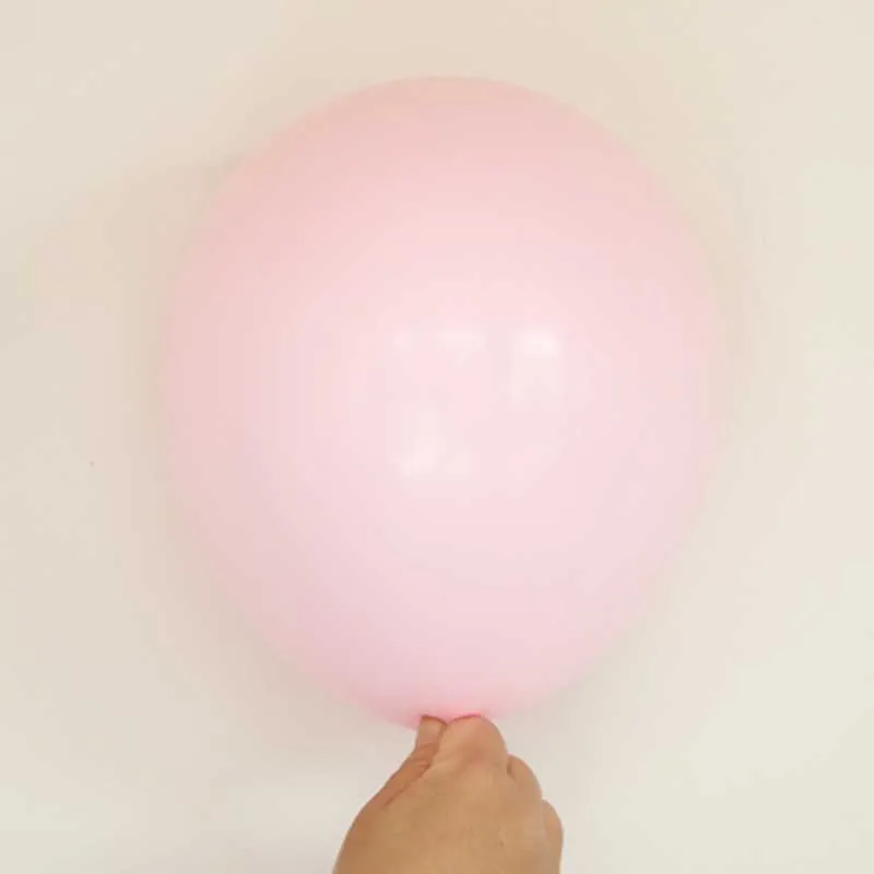 pink Macaroon Латексные шарики для свадебного украшения макарун винтажные шары с днем рождения толстые гелиевые надувные вечерние украшения для детских игрушек - Цвет: pink Macaroon