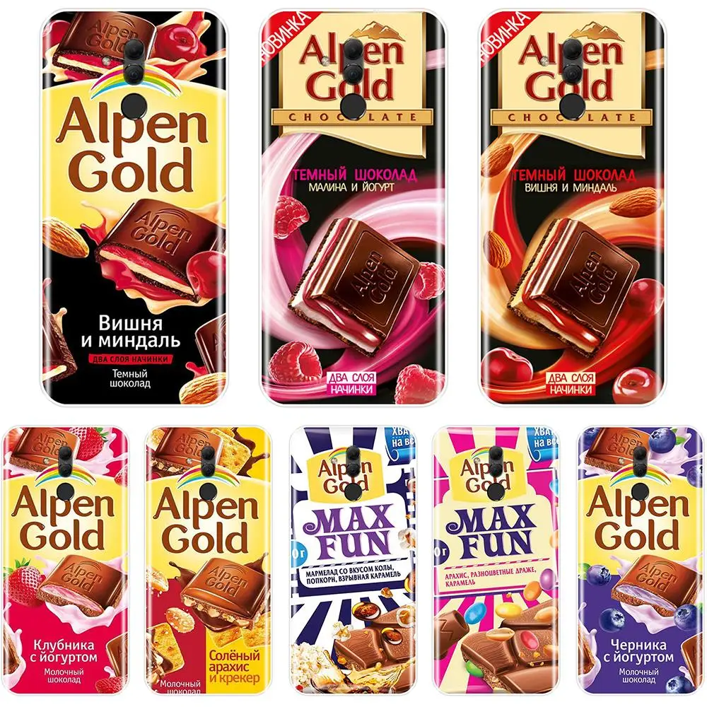 

Silicone Phone Case For Huawei Mate 30 20 10 9 Lite Soft TPU Funny Chocolate Russian Back Cover For Huawei Mate 7 8 9 10 Pro