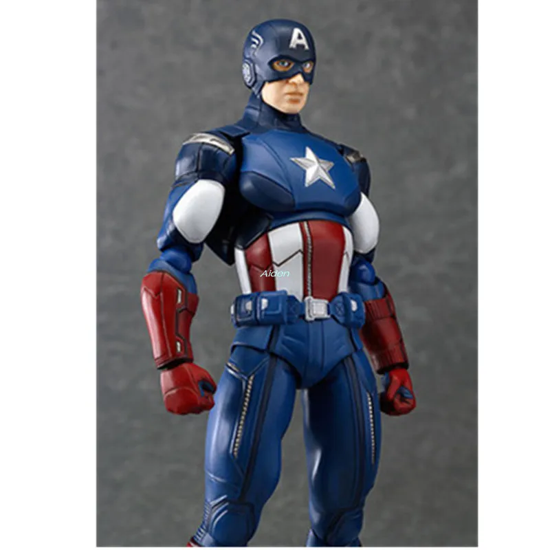 6 &quotМстители: Endgame супергерой Figma #226 Капитан Америка украшение ПВХ фигурка