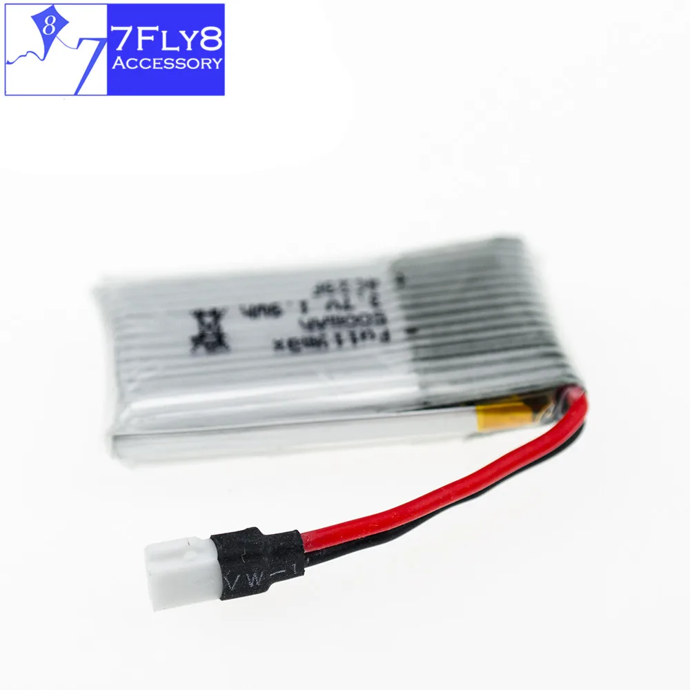 1 2 шт. syma x5 rc lipo Аккумулятор 3 7 в 500 мАч для x5c x5sc H5C X5A Дрон Вертолет Самолет