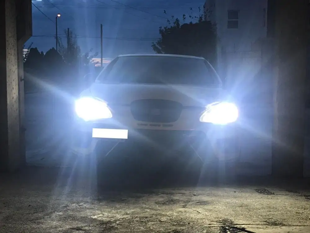 autoki супер яркий P9 автомобильная светодиодная лампа для фары 100 Вт 13600lm фары 6000K H4 H7 H11 9005 9006 9012 автомобильных фар