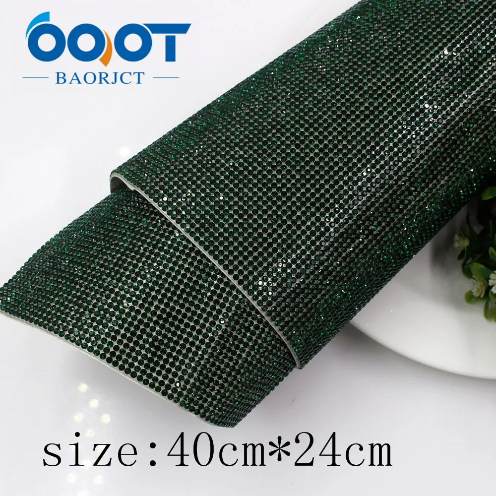 OOOT BAORJCT I-19516-1224, размер 40 см* 24 см, 1 шт., блестящая наклейка со стразами, украшение для свадебной вечеринки