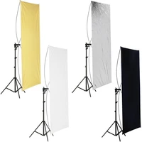neewer 35x7090x180cm photo studio goldsilverblackwhite flat panel light reflector 360 degree rotating holding bracket
