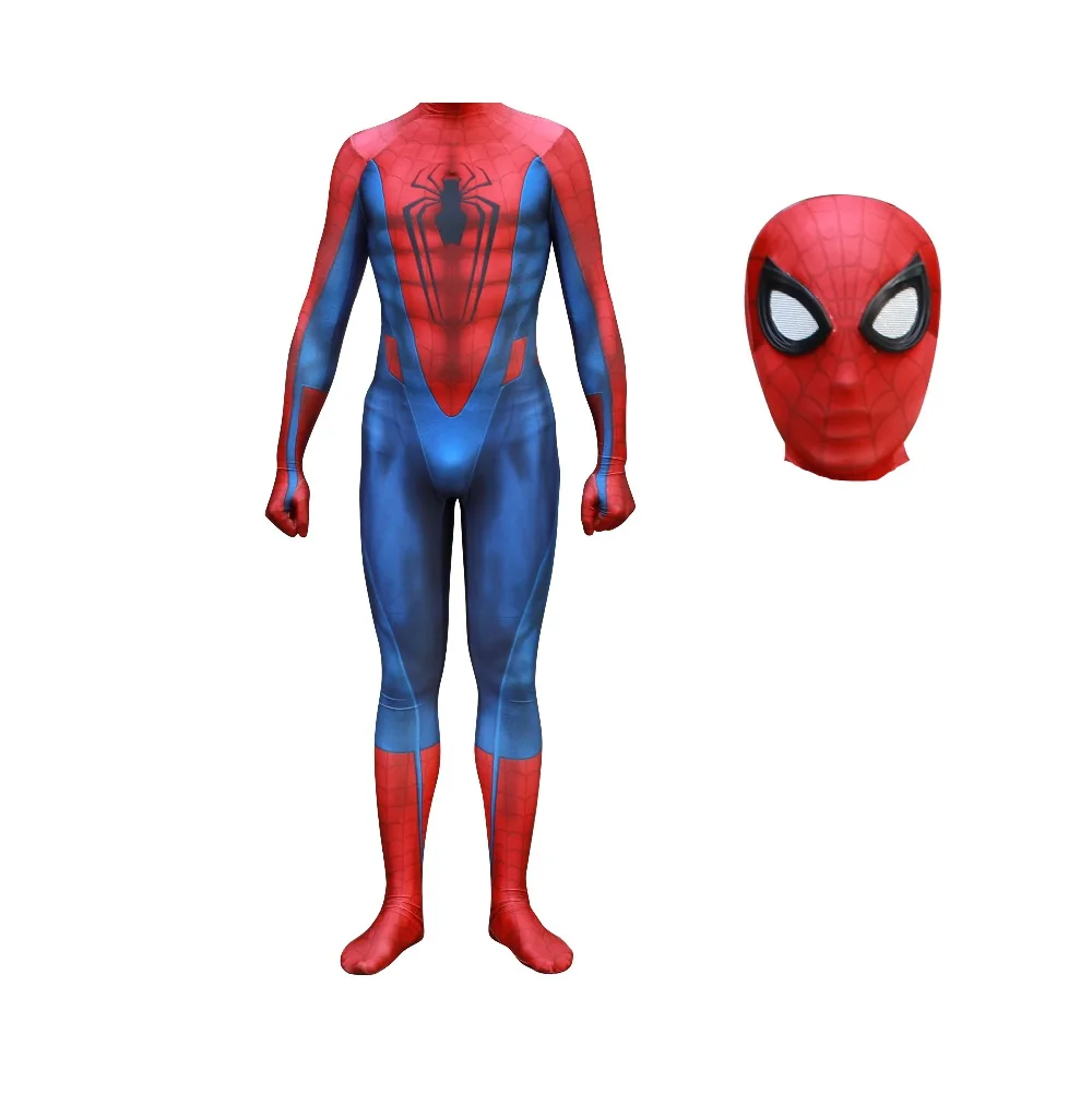 Костюмы для косплея Человек паук всех святых на Хэллоуин PS 4 комбинезон колготки