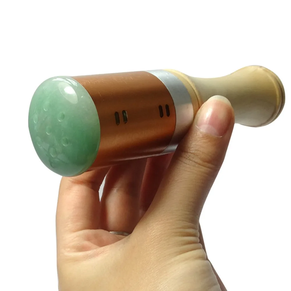 Вращающийся съемный нефритовый теплый прижигание моксотерапия палка Гром огонь