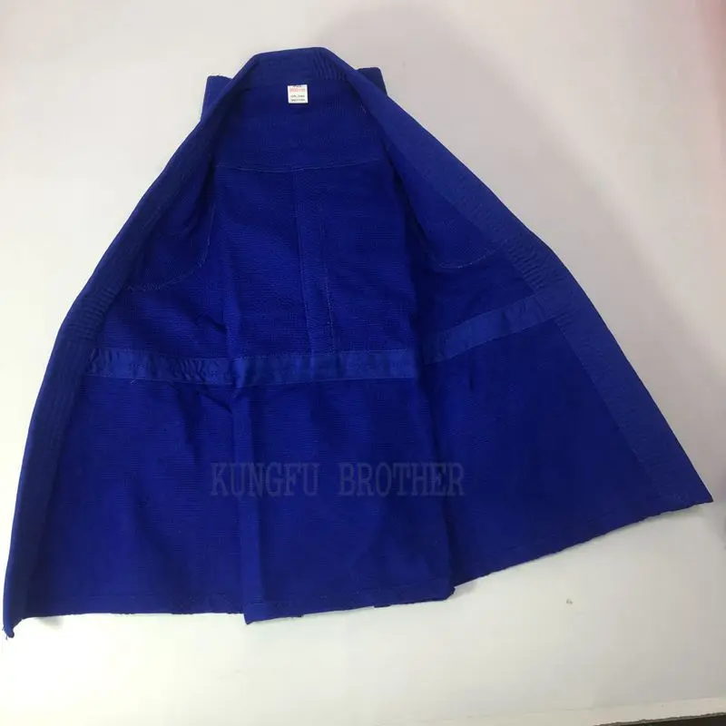 Дзюдо кимоно Униформа дзюдо Ги для детей синий и белый Размер 100 см 130 см| |