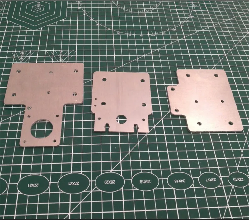 Funssor 1FLSUN Prusa обновления Алюминий X каретки пластина Мотор кронштейн несущих