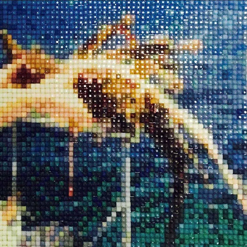 Diamond Mosaic horse animal picture diy 5D Painting cross stitch square drill sets diamond embroidery beading child gift | Дом и сад