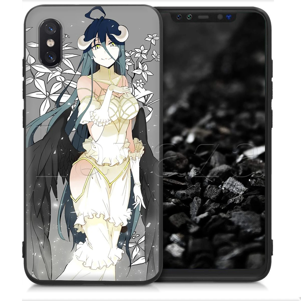 Мягкий чехол Lavaza Albedo overlord для Xiaomi MI Redmi Poco X2 K30 Note 8T 10 6 8 9 9se A1 A2 A3 MAX 3 Lite Pro Plus f1 |