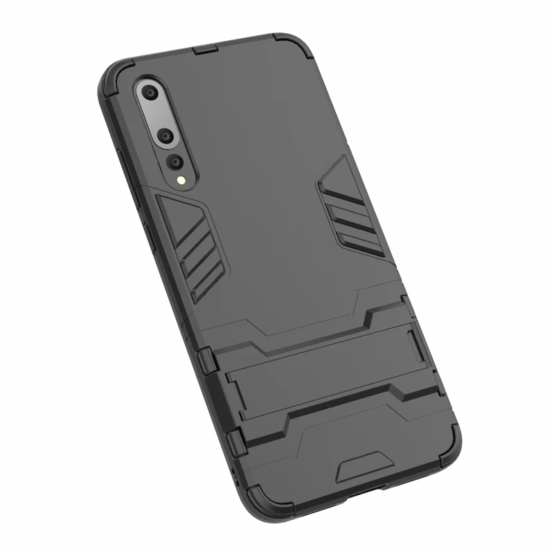 10 шт Бронированный ТПУ + ПК чехол для Huawei P30 P20 Pro Lite Mate 20X10 Nova 5 5i Y9 Y7 2019 ударопрочный 2