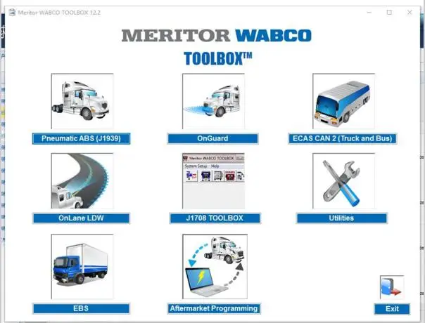 Ящик для инструментов Meritor Wabco 12 2 + трещина [неограниченная Установка] |