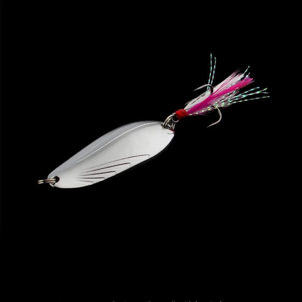 1 шт. цвета: золотистый серебристый металлическая блесна приманка 5g 8g 12 г для