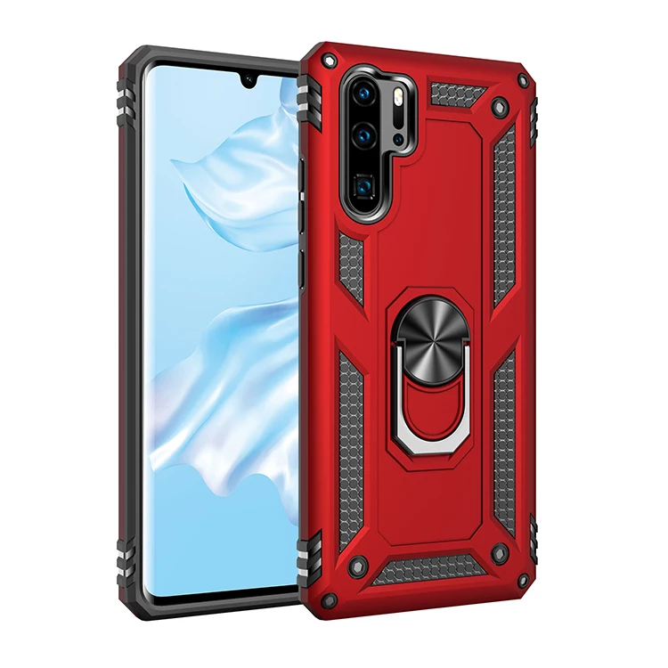 Противоударный чехол с подставкой для Huawei P20 P30 Lite Nove 4e P Smart Y6 Y7 Prime Pro 2019 Магнитный