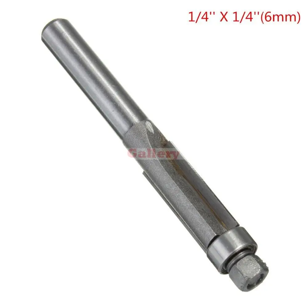 

3 Pcs Lot 6mm Flush Trim Bit 1/4 Shank Router Bits Carbide Tipped