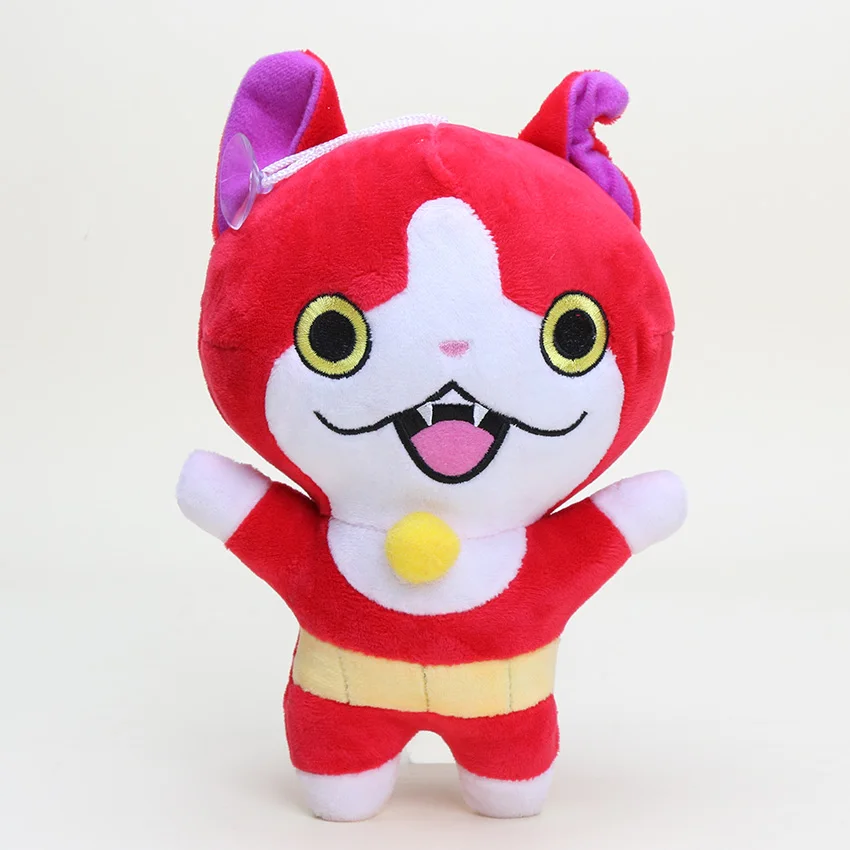 20 см часы Jibanyan Komasan Whisper Kawaii Youkai плюшевые игрушки Yo kai Yokai мягкие набивные куклы из