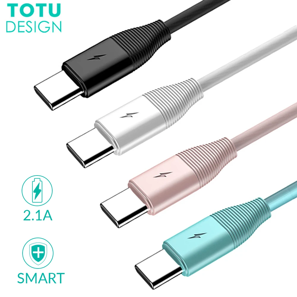 TOTU usb type C кабель для Oneplus 5 USB быстрой зарядки передачи данных samsung S9 huawei P10 nintendo Switch
