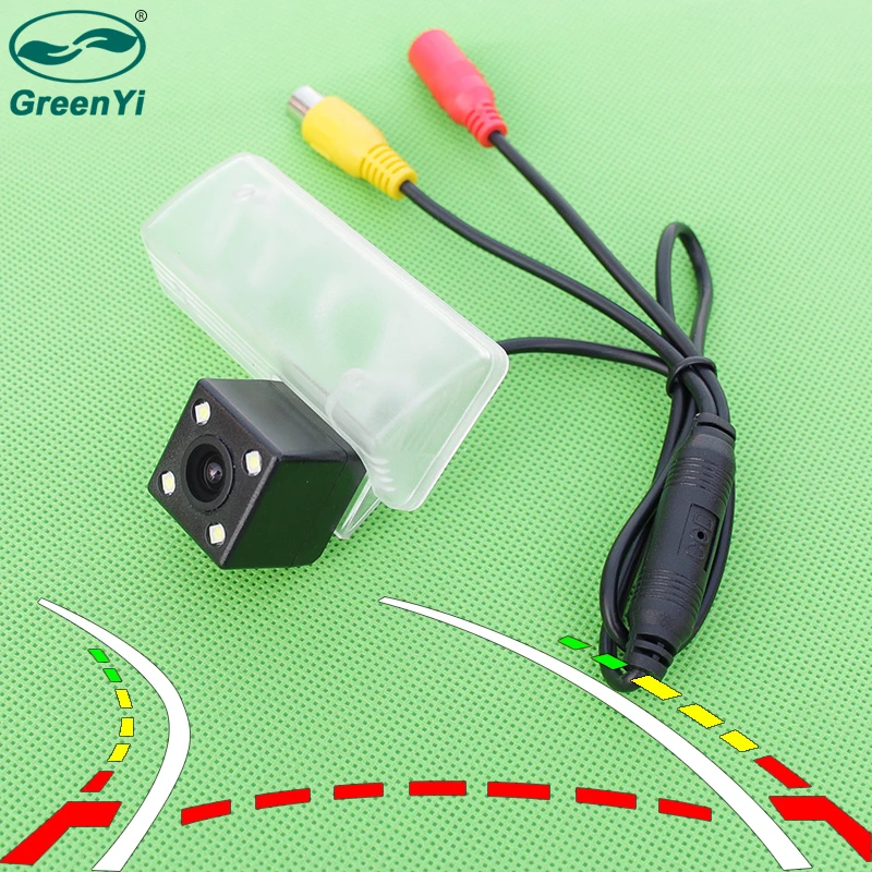 GreenYi переменная парковочная линия динамическая траектория треков камера заднего