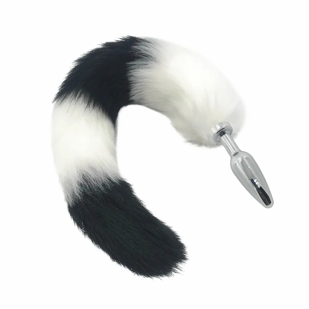 Metal Erotic Anal Tail Long Fox Butt Plugs Anus Sexy Toys For Women &amp Men Funny Adult Love |