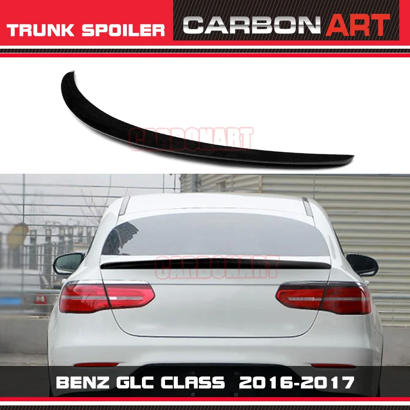 Carbonart GLC Coupe 4matic AM G Стиль углерода CF задний спойлер багажника для Mercedes C253 Class GLC300