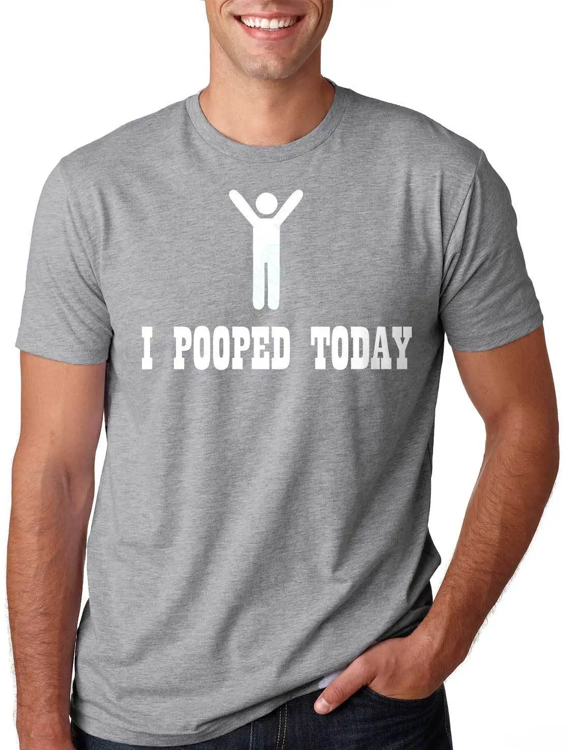 Мужская футболка 2019 для высоких и больших мужчин I Poop Today забавная рубашка мышц|men t