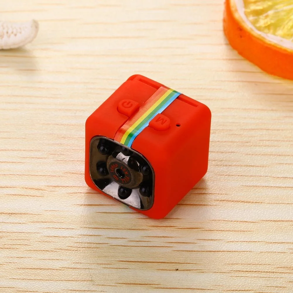 SQ11 Mini Camera 1080P Video Recorder Digital Cam Micro Full HD IR Night Vision Red | Безопасность и защита