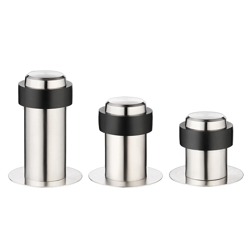 Дверной упор из нержавеющей стали для предотвращения столкновений резиновый