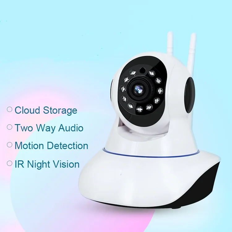 IP Камера 720 P кабель для камеры CCTV безопасности помещений с облачным хранилищем