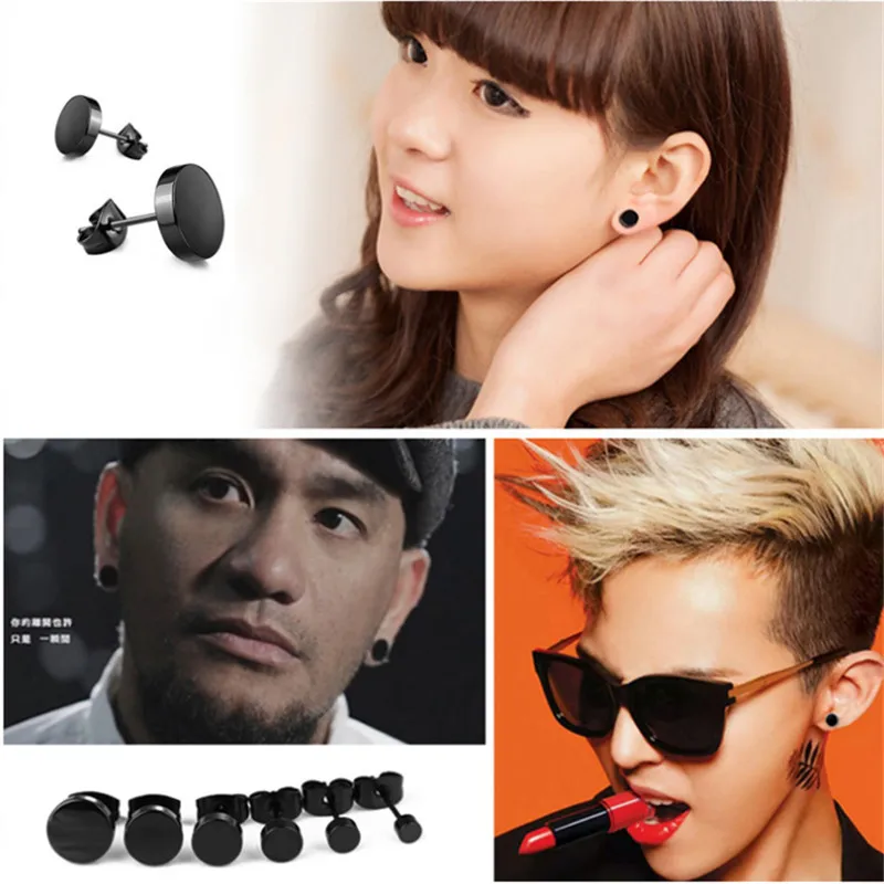 1 пара серьги-гвоздики из титана | Украшения и аксессуары