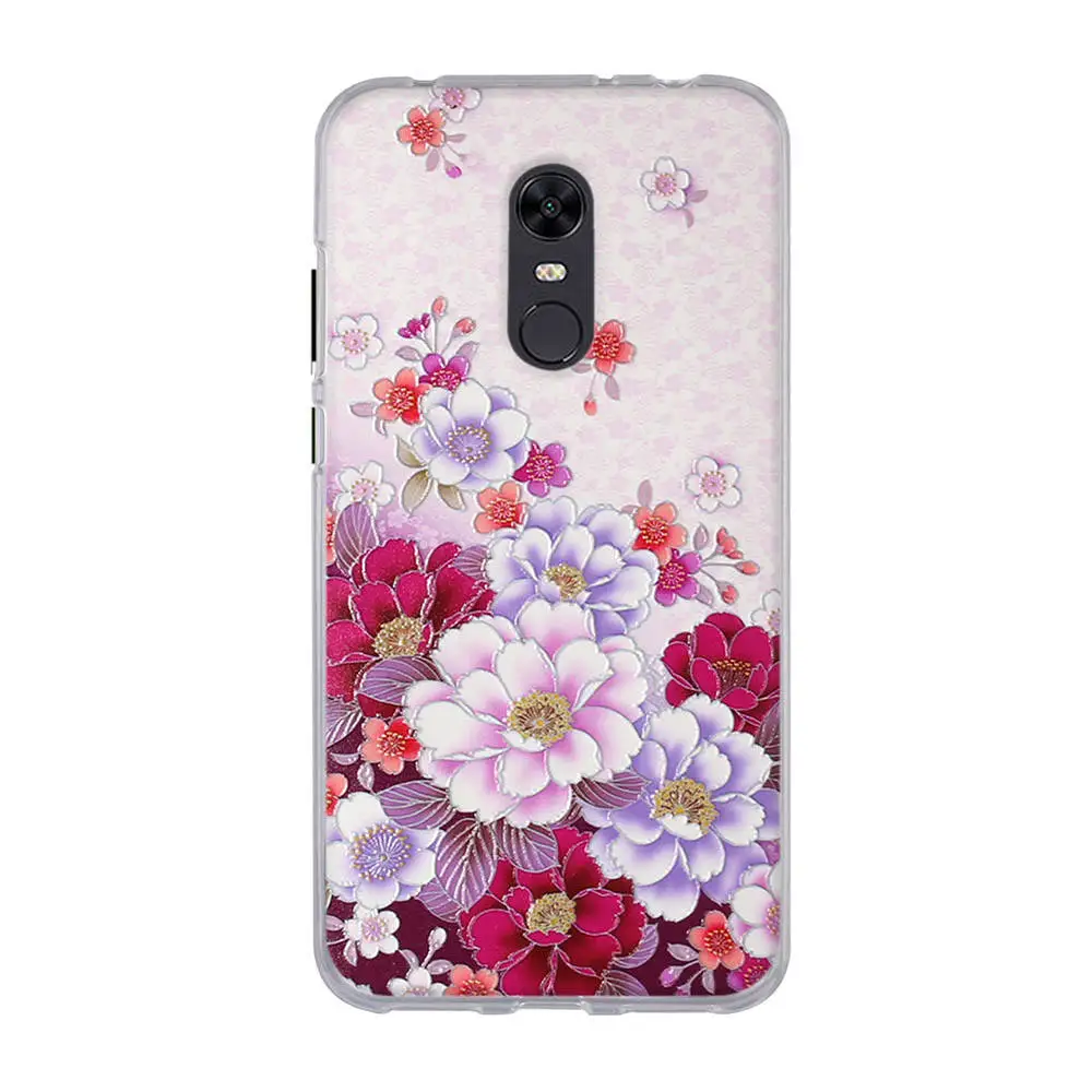 7 Чехол для Xiaomi Redmi 5 Plus, мягкий силиконовый чехол для Xiaomi Redmi 5A, чехол TPU Fundas для Xiaomi Redmi5 5A Note 5, чехол для телефона - Цвет: 7