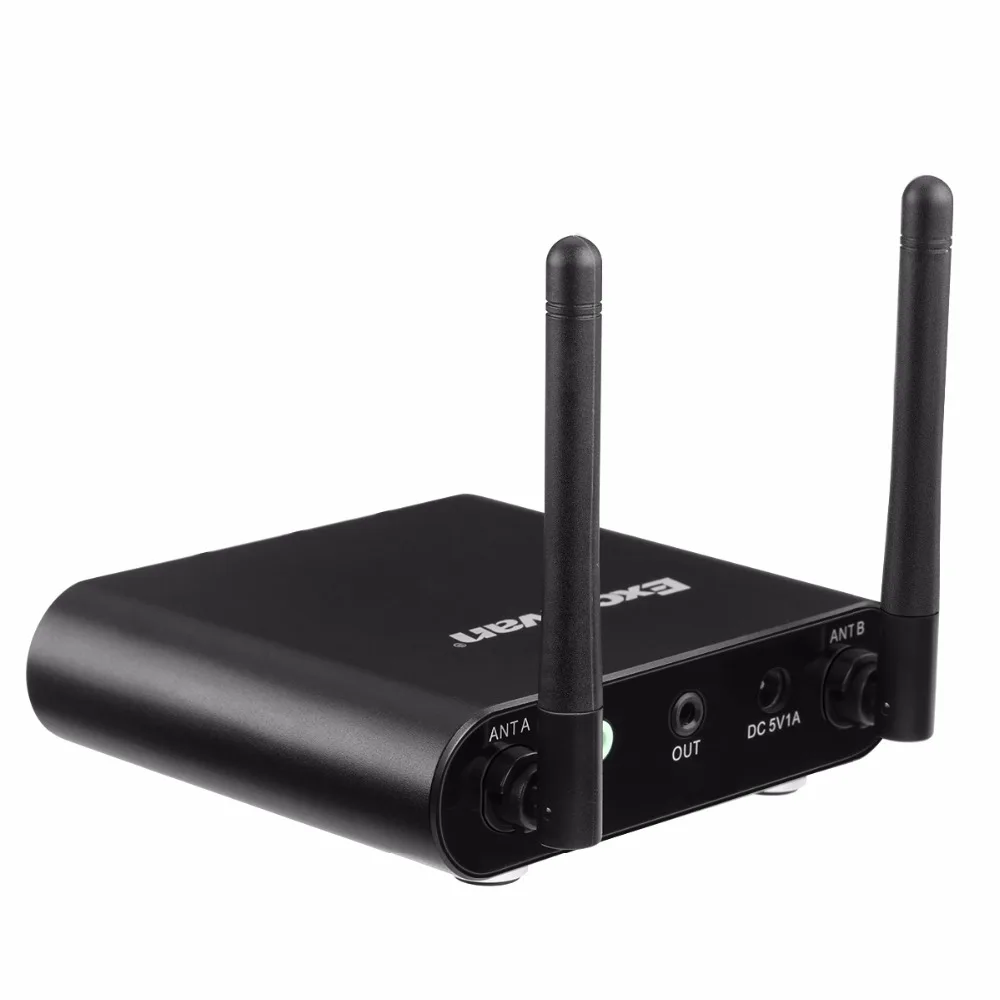 Excelvan K38 беспроводной микрофон Bluetooth приложение Регулируемый эхо профессиональный микрофон для образования вечерние с приемником