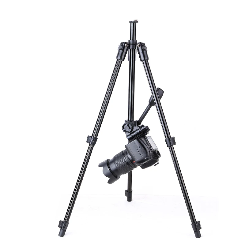 Дешево QZSD Q108 легкий портативный штатив для путешествий новый дизайн Штатив для смартфона с жидкой ручкой для камеры комплект