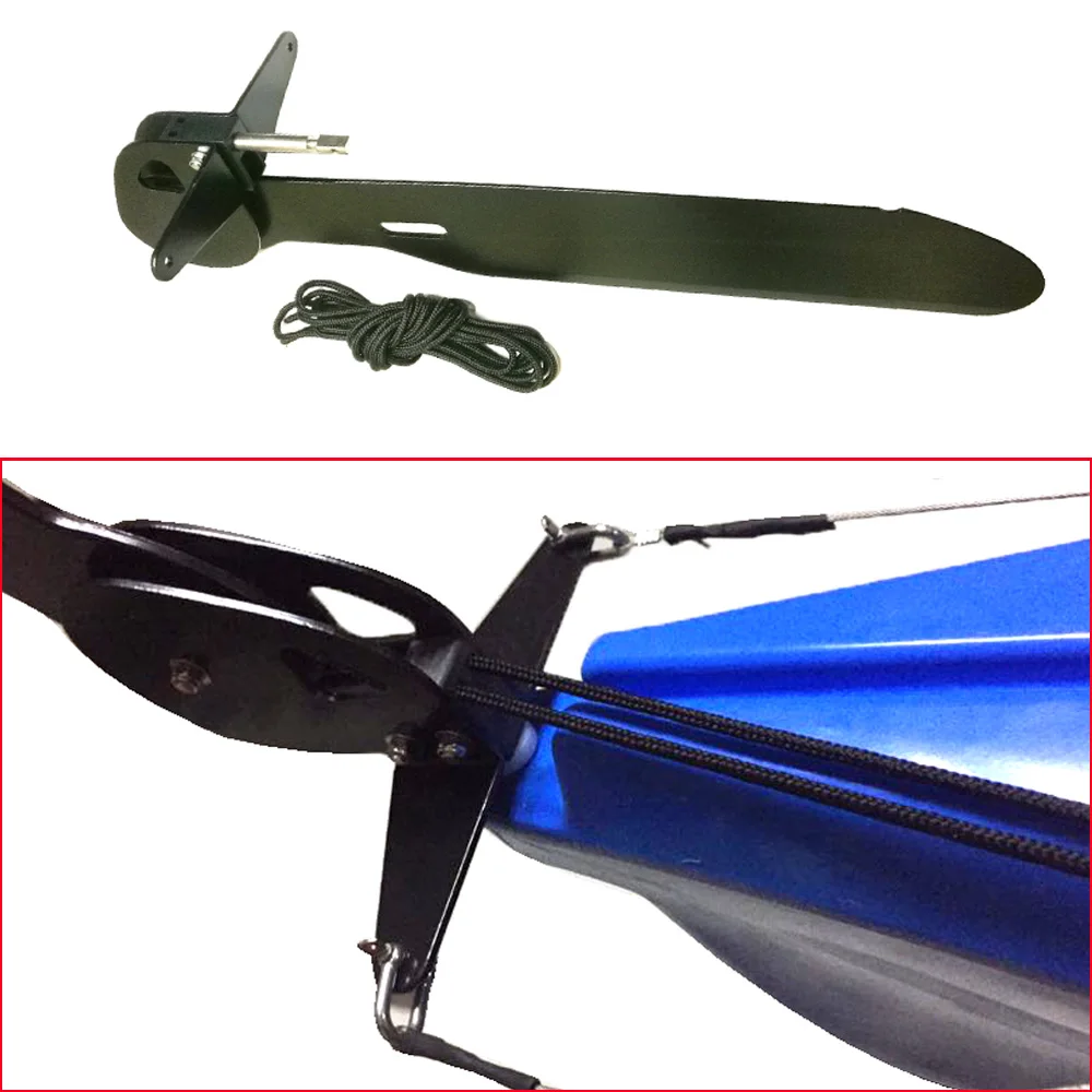 

Kayak canoe Tail Rudder With rudder rope kayak System accessory fishing boat rudder kit